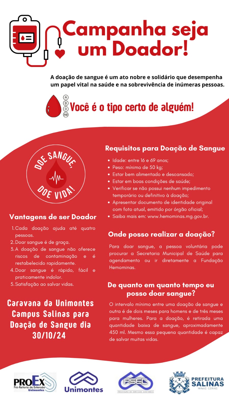 Campanha Doação de Sangue