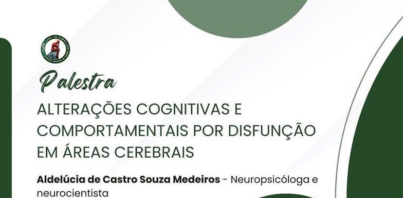 Alterações cognitivas e comportamentais por disfunção em áreas cerebrais