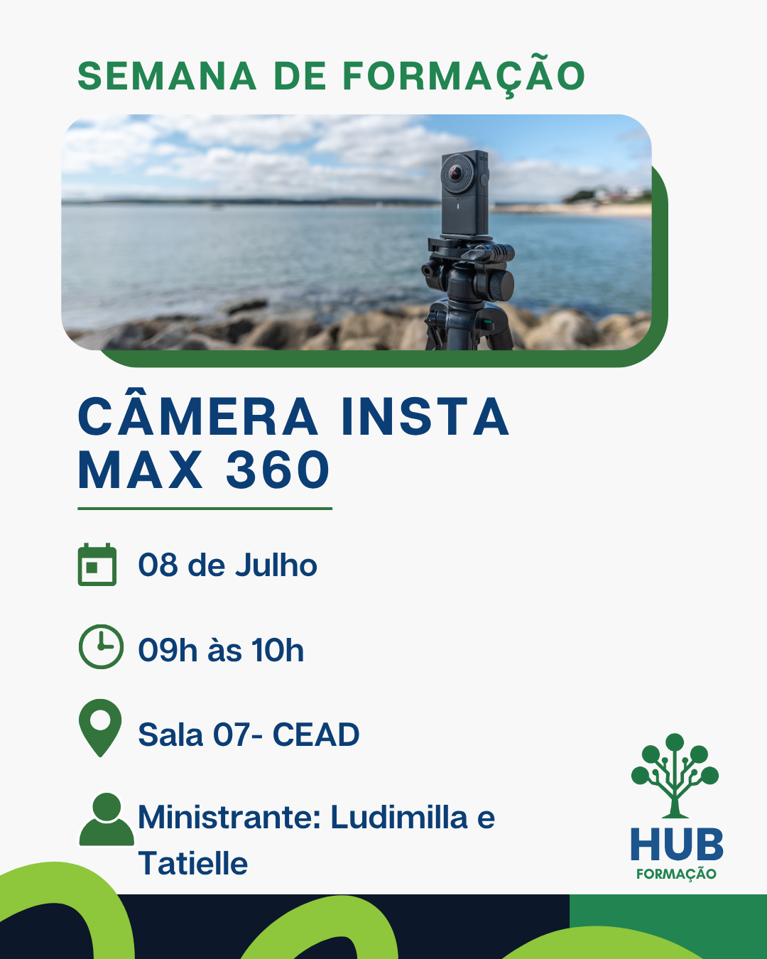 Curso Câmera Insta Max 360
