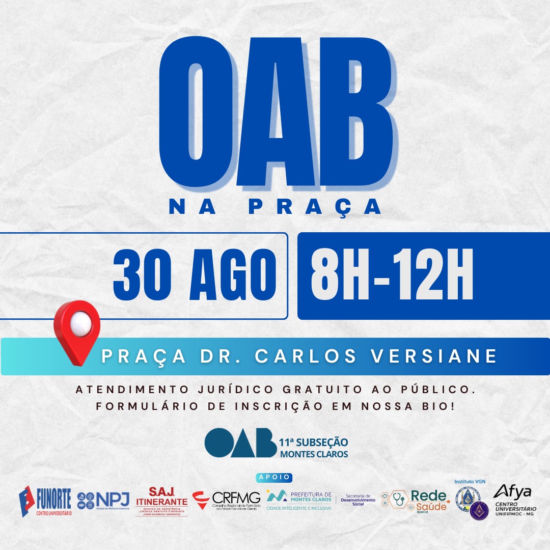OAB na praça com o S.A.J. Itinerante