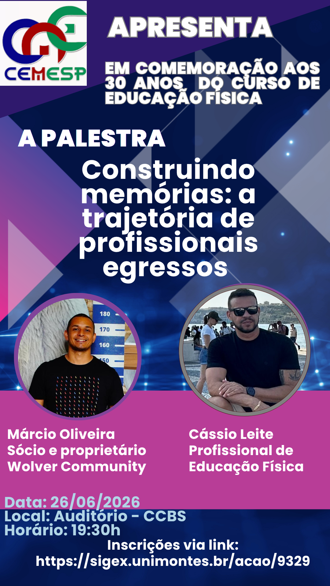 Construindo memórias: A trajetória profissional de egressos